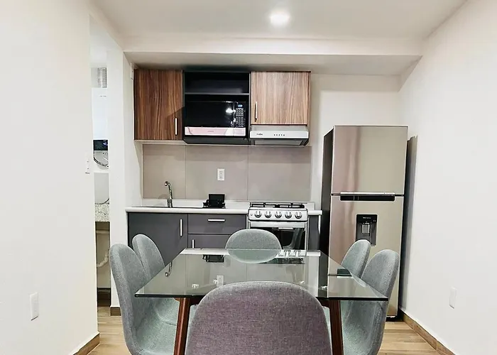 Depa En Vertiz 253 A 5 Cuadras De Roma Norte Apartment